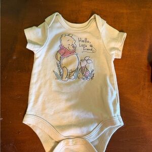 Disney Cream Winnie the Pooh Bodysuit